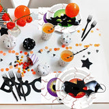 100 Pcs Spooky Halloween Eyeball Party Supplies Set Serves 25 Scary