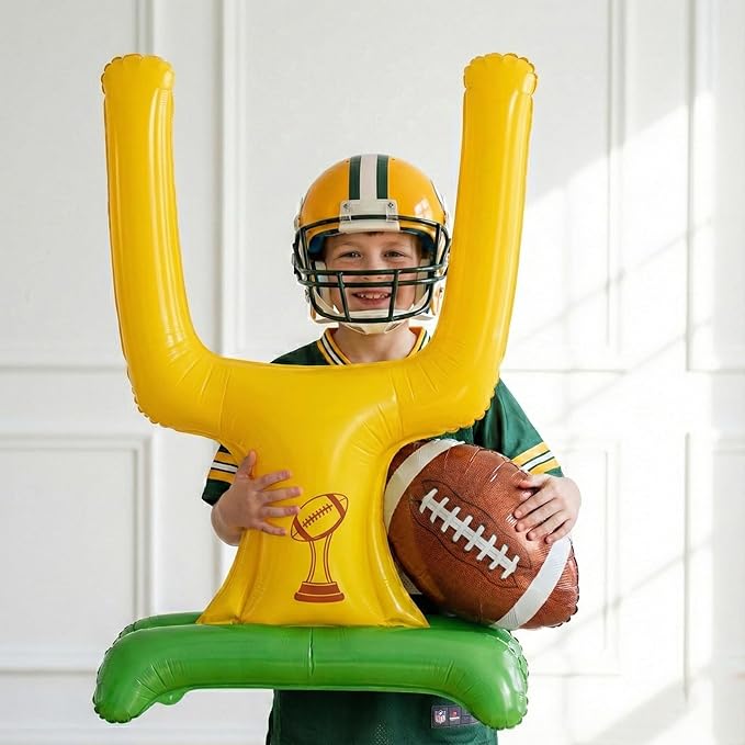 Football Party Decorations & with Football Goalpost Game Day Letter