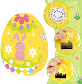 Hooqict Easter Egg Pinata Bunny Pinata with Blindfold and Bat Stick