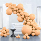 PartyWoo Nude Balloons 100 pcs Different Sizes Pack of 36 18 12 10 5