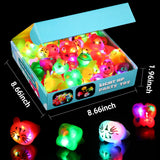 Mikulala 36 Pack Light Up Rings Glow in The Dark Party Supplies, Light