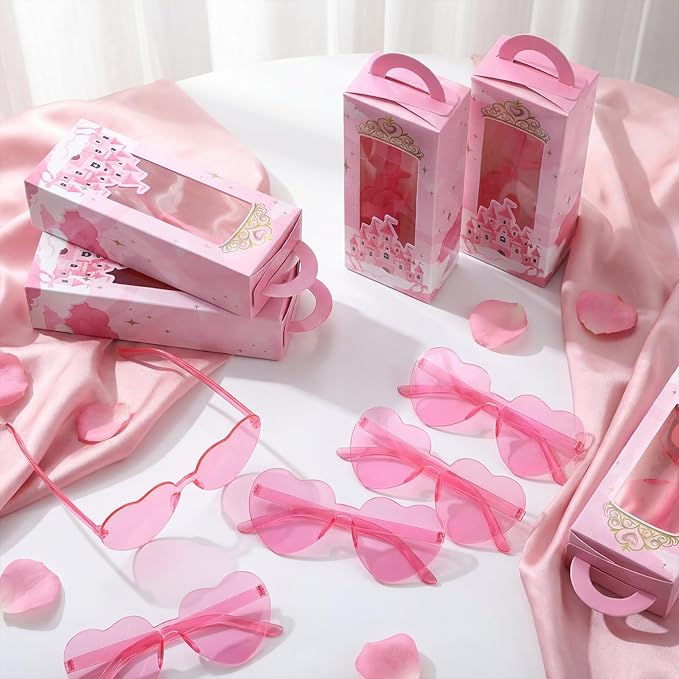 32 Pieces Princess Birthday Party Decorations Includes Pink Princess