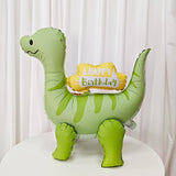 4D Matte Dinosaur Animal Balloons Cute Happy birthday inflatable