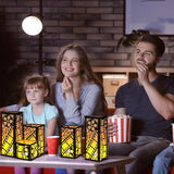 12 Pcs Movie Centerpieces for Table 3 Size Movie Night Party