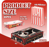 Movie Night Snack Trays with Popcorn Bags and Food Trays Movie Night