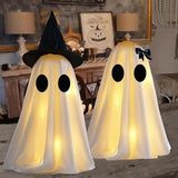 Timer Light Up Halloween Scary Ghost Decorations Set of 2 DIY Spooky