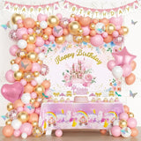 Princess Birthday Party Decorations Pink Princess Birthday Backdrop