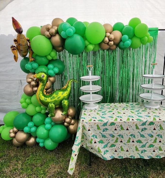 Green Balloon Arch Kit, ADOINBY 140Pcs Emerald Dark Lime Pastel Green