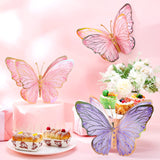 PerKoop 10 Pcs Large Butterfly Centerpieces for Tables Butterfly Party
