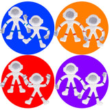 48 Piece Mini Bendable Astronaut Figurines, Astronaut