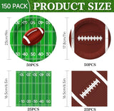 Football Party Supplies Kit Serve 50 Football Party Favors Set