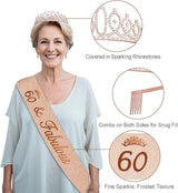 60th Birthday Decorations for Women 32PCS 60th Birthday Party