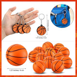 96 Pcs Basketball Party Favors Include 24 Basketball Drawstring Bags