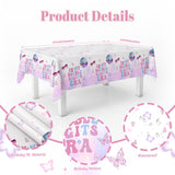 MEHOFOND 193pcs 10th Birthday Party Supplies for Girls, In My Double