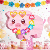 WERNNSAI Piglet Piñata - Farm Party Decorations Hawaiian Pig Piñata