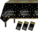 Childom 3 Pack Graduation Tablecloth,Graduation Decorations Class of #