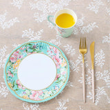 Talking Tables 50pcs Floral Tea Party Decorations - Disposable Paper