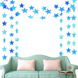 Patelai Glitter Star Garland Banner 2026 Graduation Decor 130 Feet