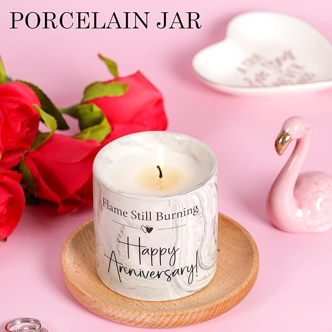 Anniversary Candle Aniversario Gifts for Men Women & Couples