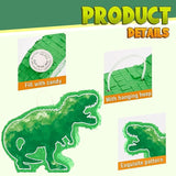 WERNNSAI Dinosaur Piñata - Watercolor Green Dinosaur Piñata Birthday