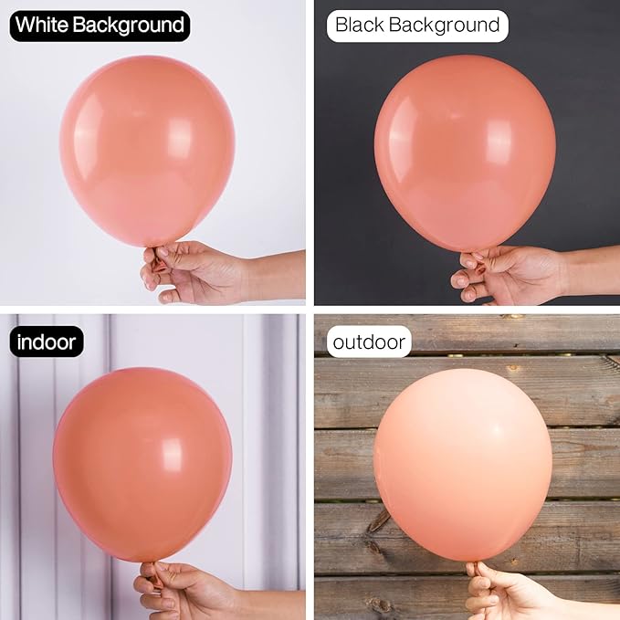 PartyWoo Dusty Pink Balloons 50 pcs 12 Inch Blush Pink Dusty Rose