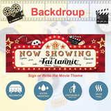 Movie Night Party Decorations 60 Pcs Kit Now Showing Banner Hanging