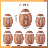 Easy Joy 12 Inch Football Party Decorations Football Lanterns