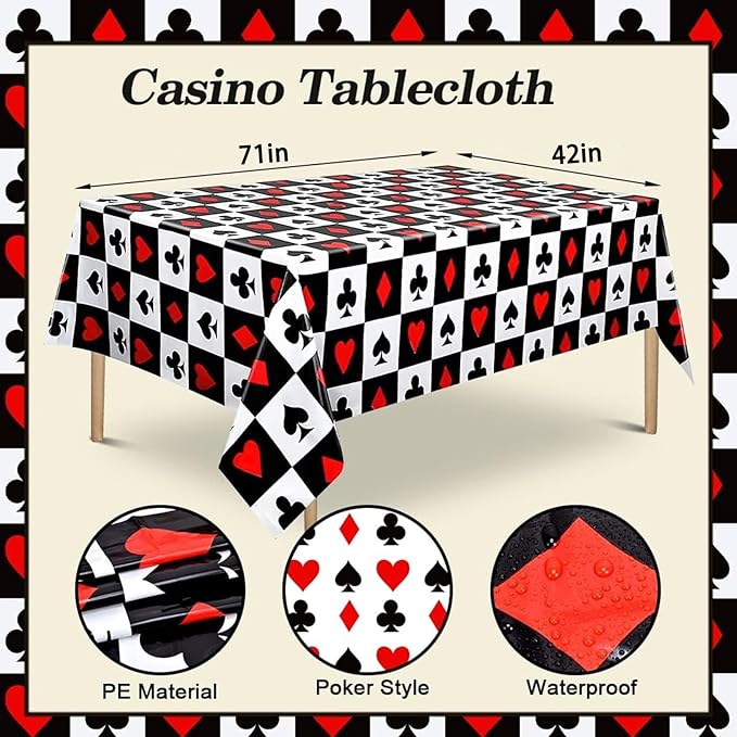 Casino Theme Party Decorations Supplies Las Vegas Party and Poker