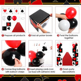 52 Pcs Casino Themed Decorations Set Las Vegas Game Night Entryway