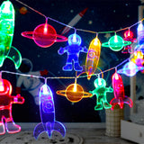 AceList Planet Astronaut String Lights, 20 LED USB Powered