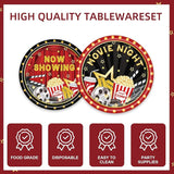 141Pcs Movie Night Birthday Party Decorations for 20 Guests