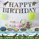 98PCS Dinosaur Birthday Party Supplies Dinosaur Party Tableware Set
