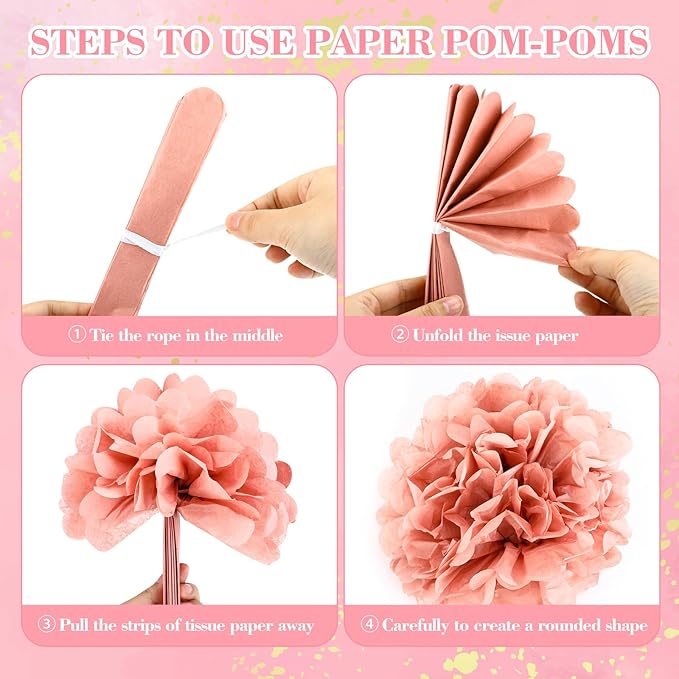 Pink Floral Retirement Party Decorations for Women Happy Retirement