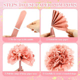 Pink Floral Retirement Party Decorations for Women Happy Retirement