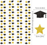 Black-Gold Graduation-2026 Class Party-Decorations Garland - Congrats
