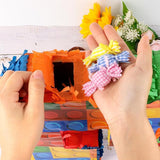 Building Blocks 3rd Birthday Party Decorations Number 3 Pinata with