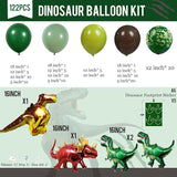 Dinosaur Trunk or Treat Car Party Balloon Arch Garland Kit with Dark