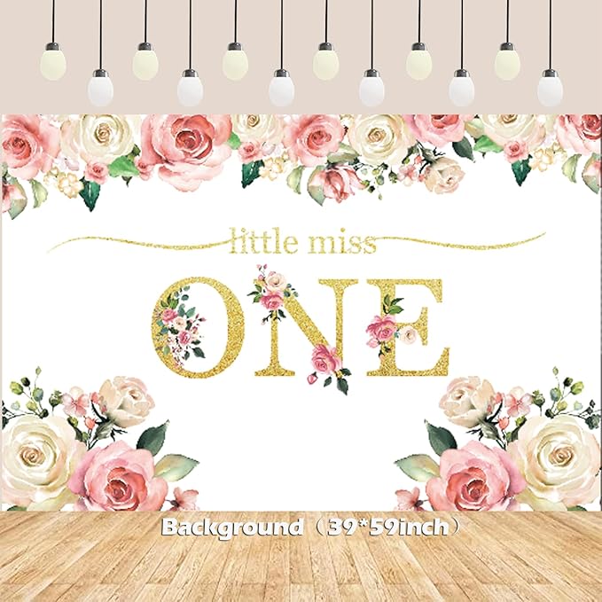 Baby Girl 1st Birthday Decorations Baby First Birthday Supplies