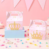 WERNNSAI 12 Pack Princess Candy Boxes - Pink Princess Birthday Party