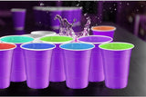 120 pcs 12 oz purple plastic cups Halloween Plastic cups purple Party
