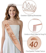 40th Birthday Decorations for Women 32PCS 40th Birthday Party