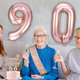 90th Birthday Decorations Gifts for Women Including 90 year old