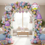 Easter Balloons Easter Party Decorations with Bunny Decor and Easter
