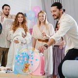 Gender Reveal Fingerprint Tree Boy or Girl Party Ideas