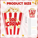 3.3 ft Giant Popcorn Box Cardboard Stand Movie Theme Party
