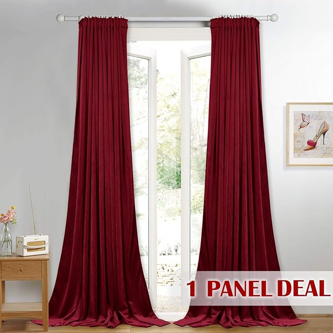 Halloween Decoration Velvet Curtains Noise Reducing Privacy Protect