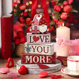 4 Pcs Valentine Day Table Decoration Gnomes Valentine Centerpiece