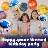 16 Pcs Galaxy Space Balloons, Outer Space Themed Party Decorations
