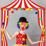 Ziliny 3 Pcs Carnival Party Decorations Circus Tent Awning Hallow Na