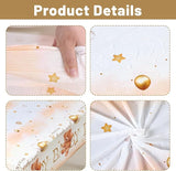 3PCS Bear Baby Shower Tablecloth We Can Bearly Wait Teddy Bear